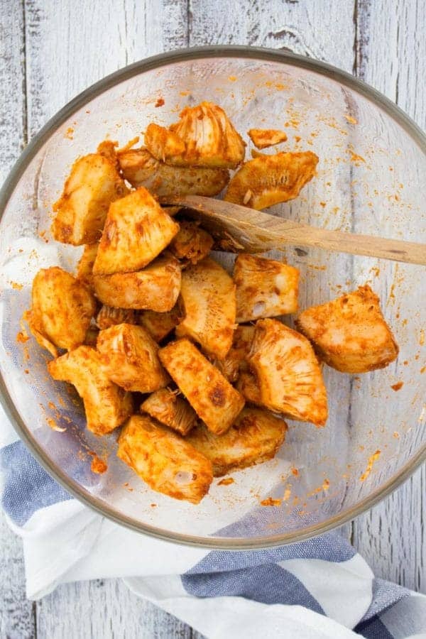 Veganer Jackfruit Pulled Pork Wrap Vegan Heaven