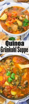 Quinoa Grünkohl Suppe