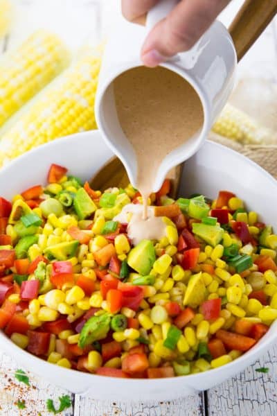 Maissalat mit Paprika und Avocado | Vegan Heaven