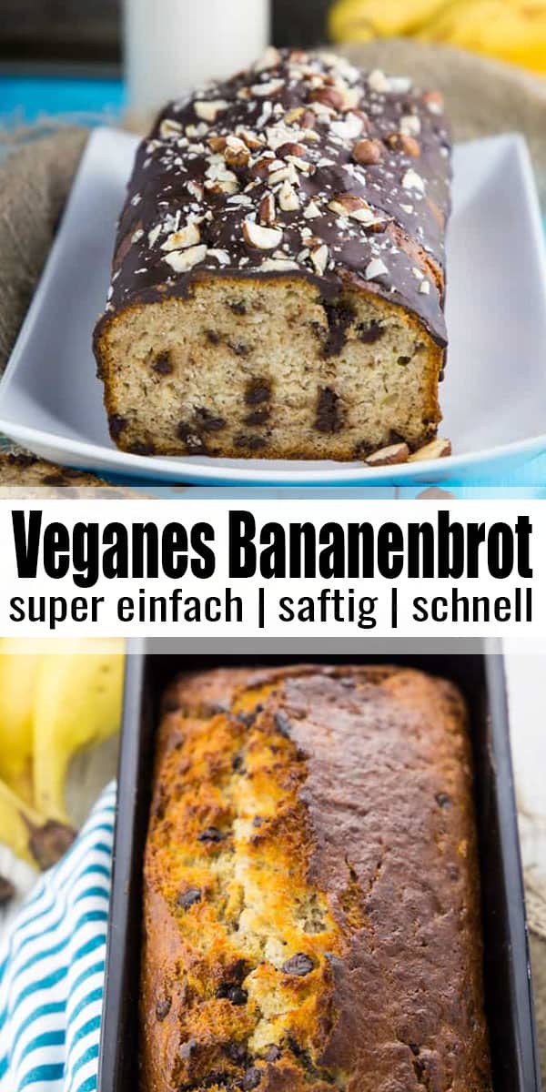 Veganes Bananenbrot Vegan Heaven