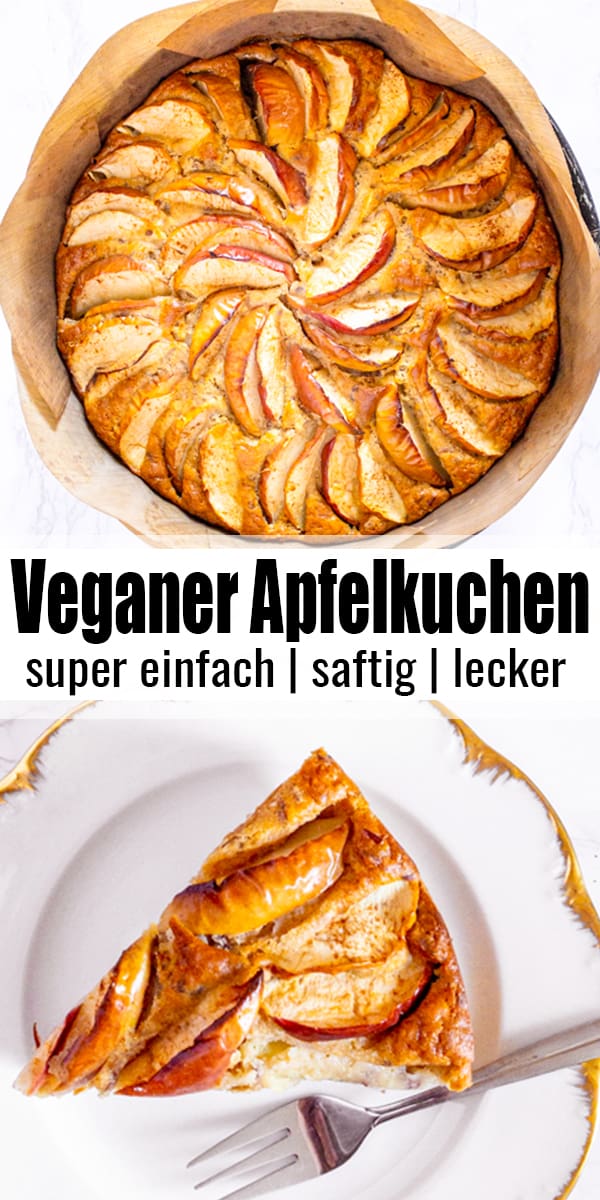 Veganer Apfelkuchen Vegan Heaven